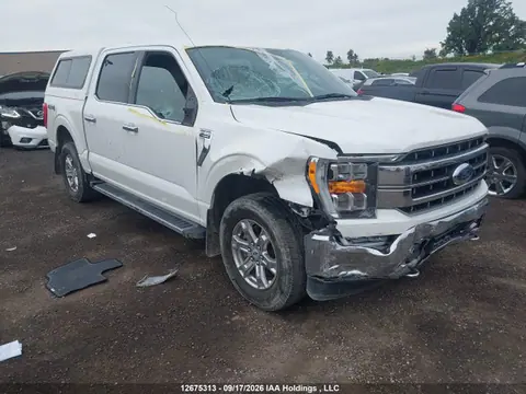 1FTFW1E86MKD77908 — 2021 Ford F150 Supercrew, Передняя часть (Front), фото до ремонта