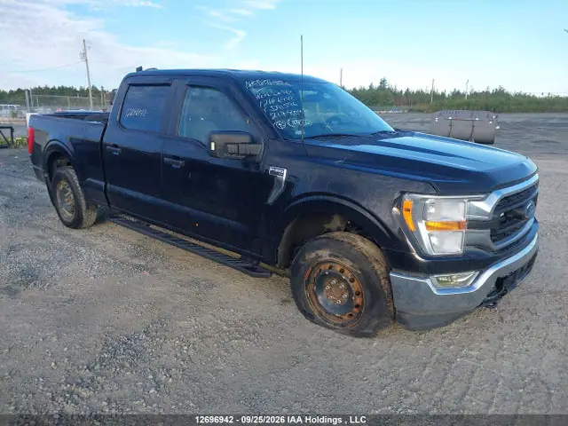 1FTFW1E57NKD91596 — 2022 Ford F150 Supercrew, Изъят кредитором (Repossession), фото до ремонта