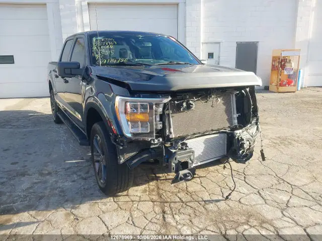 1FTEW1EP2PKE25315 — 2023 Ford F150 Supercrew, Передняя часть (Front), фото до ремонта