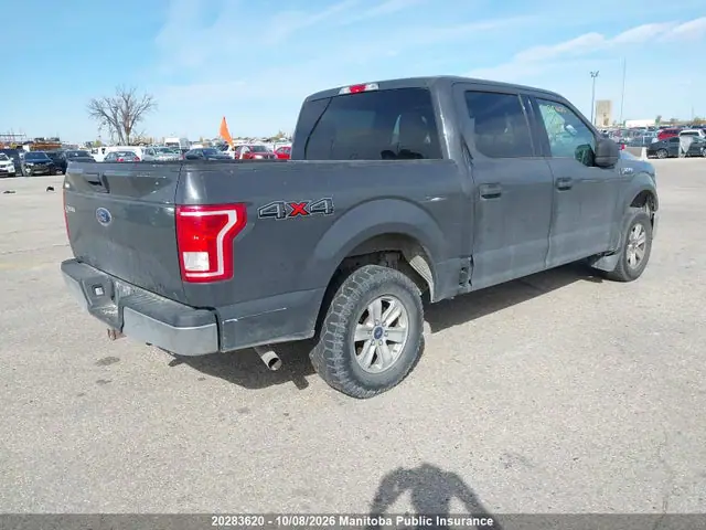 1FTEW1E89HKD28221 — 2017 Ford F150 XLT Supercrew, фото 4 с аукциона IAAI 14.10.2026, Передняя часть