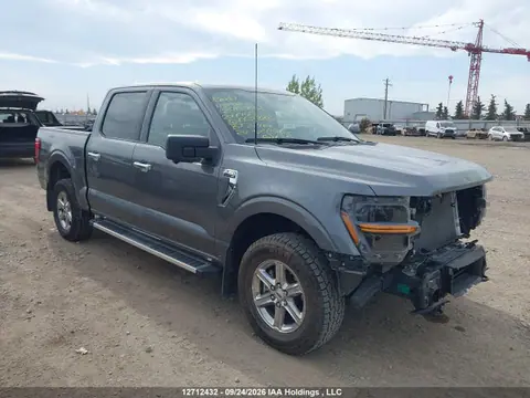 1FTFW3L8XRKD62382 — 2024 Ford F150 XLT, Передняя часть, фото до ремонта