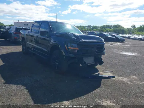 1FTEW3LP3SKF26144 — 2025 Ford F150 XLT, Передняя часть (Front), фото до ремонта