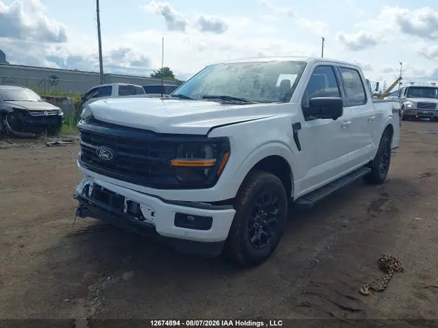 1FTEW3LP5SFB53262 — 2025 Ford F150 XLT, фото 2 с аукциона IAAI 14.10.2026, Передняя часть