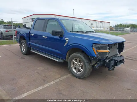 1FTFW3L87SKE50439 — 2025 Ford F150 XLT, Передняя часть (Front), фото до ремонта
