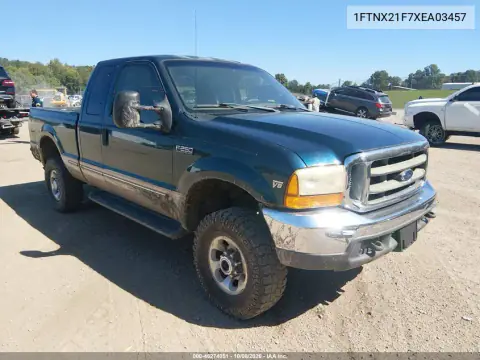 1FTNX21F7XEA03457 — 1999 Ford F250, Внутренний пожар, фото до ремонта
