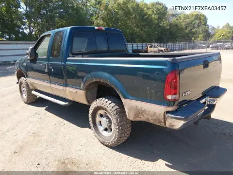 1999 Ford F-250 Lariat/Xl/Xlt VIN 1FTNX21F7XEA03457 фото 4