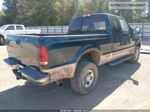 1999 Ford F-250 Lariat/Xl/Xlt VIN 1FTNX21F7XEA03457 фото 5