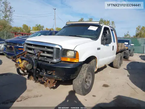 2001 Ford F-250 Lariat/Xl/Xlt VIN 1FTNX21F01EC94441 фото 2