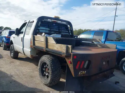 2001 Ford F-250 Lariat/Xl/Xlt VIN 1FTNX21F01EC94441 фото 3