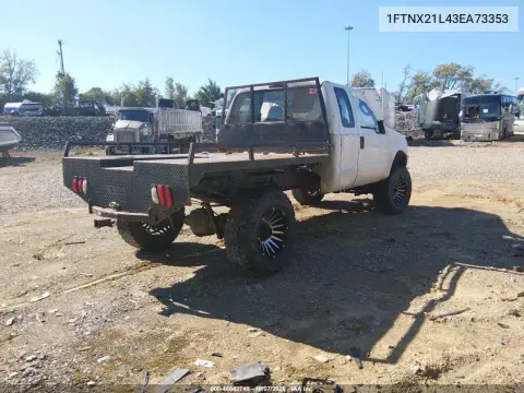 2003 Ford F-250 Lariat/Xl/Xlt VIN 1FTNX21L43EA73353 фото 5