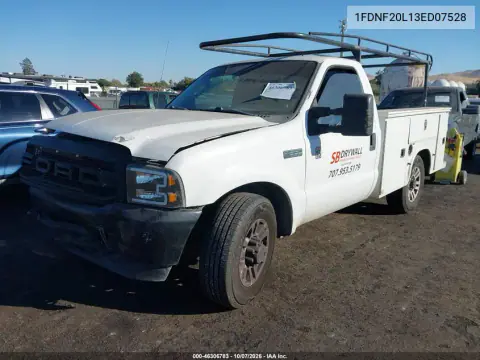 2003 Ford F-250 Xl/Xlt VIN 1FDNF20L13ED07528 фото 3