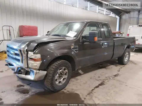2008 Ford F-250 Lariat/Xl/Xlt VIN 1FTSX205X8EE28006 фото 2
