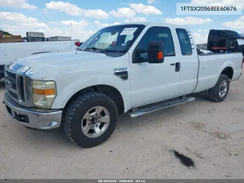 2008 Ford F-250 Lariat/Xl/Xlt VIN 1FTSX20568EE60676 фото 2