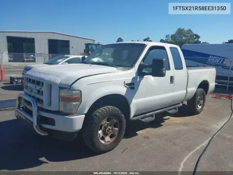 1FTSX21R58EE31350 — 2008 Ford F250, Возвращение во владение, фото до ремонта