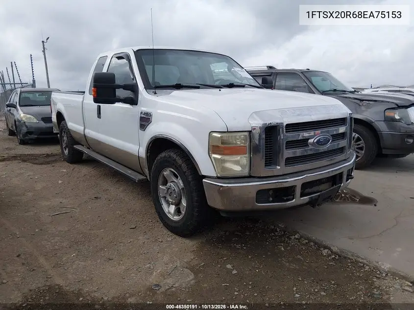 1FTSX20R68EA75153 Ford F250 2008 — повреждение Естественный износ, фото до ремонта