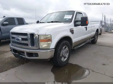 1FTSX20R68EA75153 — 2008 Ford F250, фото 2 с аукциона IAAI 20.10.2026, Естественный износ