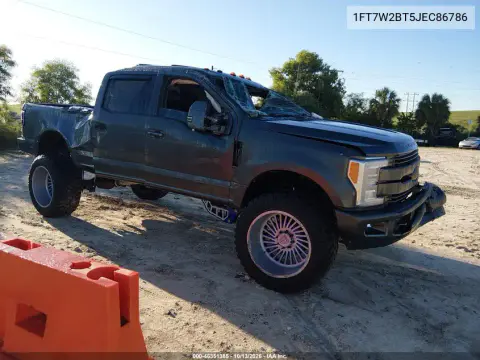1FT7W2BT5JEC86786 — 2018 Ford F250, Повреждения со всех сторон, фото до ремонта