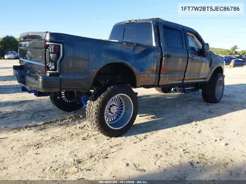 2018 Ford F-250 Lariat VIN 1FT7W2BT5JEC86786 фото 4