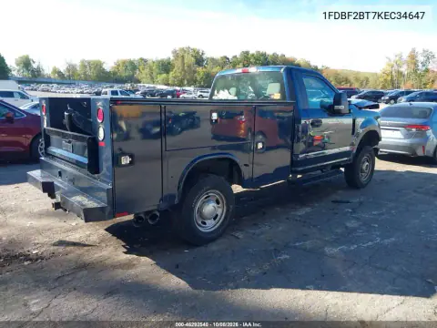2019 Ford F-250 Xl VIN 1FDBF2BT7KEC34647 фото 4