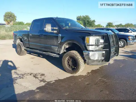 1FT7W2BT3KEF51688 — 2019 Ford F250, Передняя часть, фото до ремонта