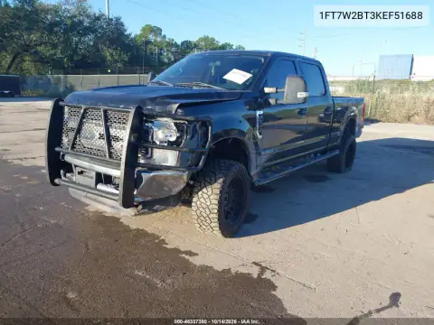 1FT7W2BT3KEF51688 — 2019 Ford F250, фото 2 с аукциона IAAI, Передняя часть