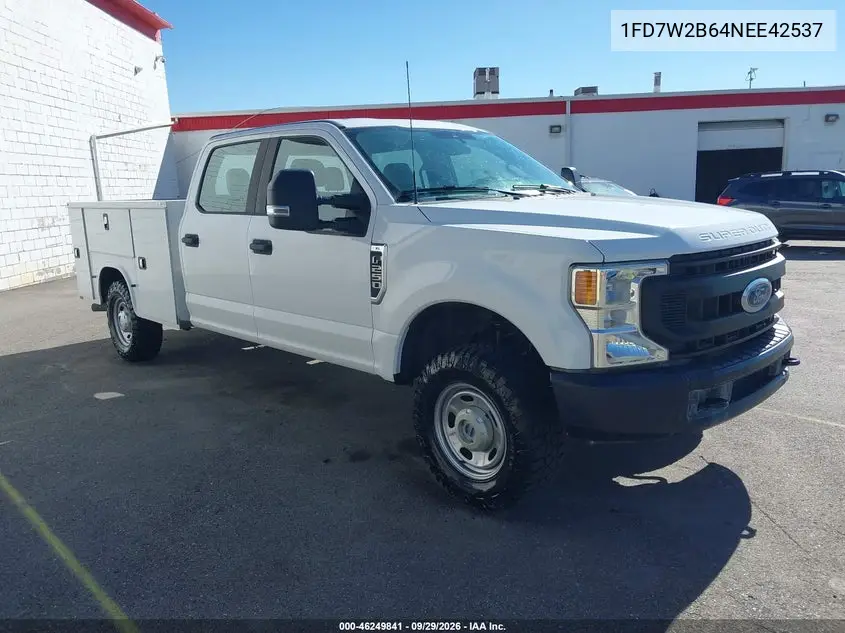 1FD7W2B64NEE42537 — 2022 Ford F250, фото 2 с аукциона IAAI 21.10.2026, Естественный износ