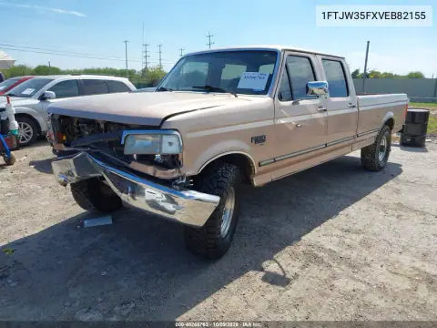 1997 Ford F-350 Xl VIN 1FTJW35FXVEB82155 фото 3