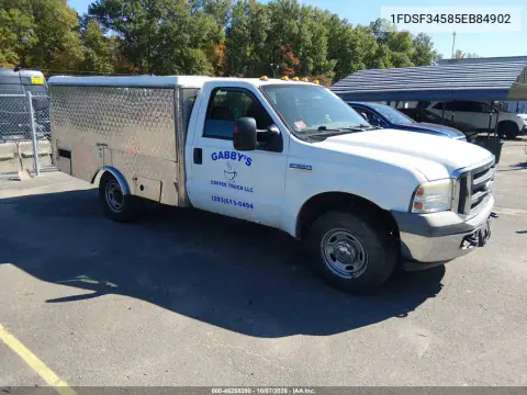 1FDSF34585EB84902 — 2005 Ford F350, Левая сторона, фото до ремонта