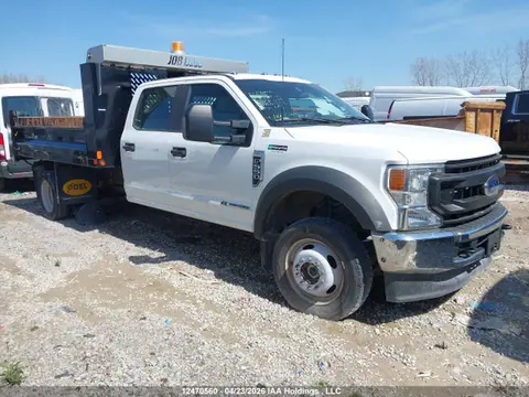 1FD0W5HT7NEE60076 — 2022 Ford F550 Super Duty, Повреждение двигателя (Engine Fire), фото до ремонта