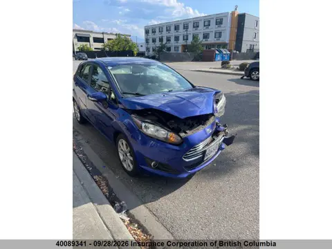 3FADP4EJ3EM218207 — 2014 Ford Fiesta SE, Передняя часть слева (Left Front), фото до ремонта