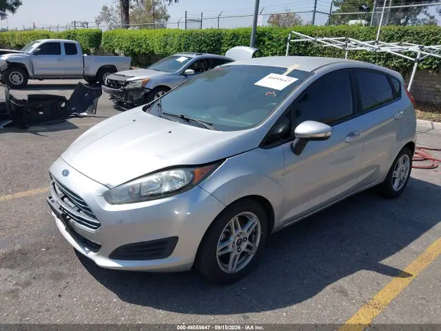 2019 Ford FIESTA SE VIN 3FADP4EJ4KM112358 фото 2