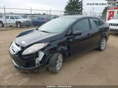 2011 Ford Fiesta Se VIN 3FADP4BJXBM178000 фото 3
