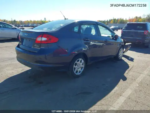 2012 Ford Fiesta Se VIN 3FADP4BJ6CM172258 фото 5