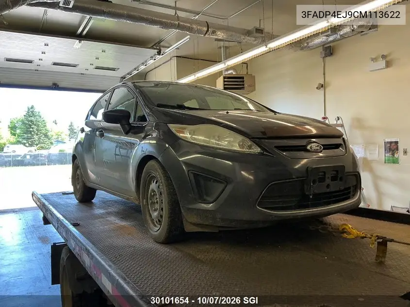 2012 Ford Fiesta Se VIN 3FADP4EJ9CM113622 фото 1