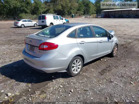 2012 Ford Fiesta Se VIN 3FADP4BJXCM218240 фото 4