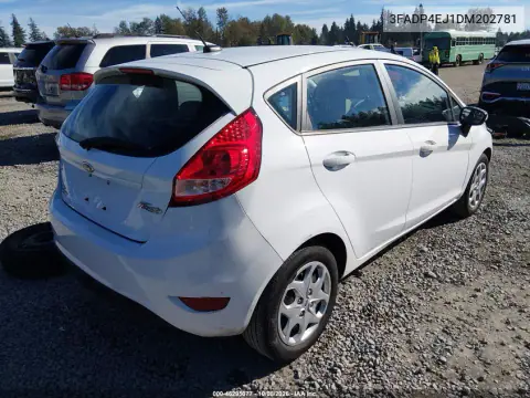 2013 Ford Fiesta Se VIN 3FADP4EJ1DM202781 фото 5