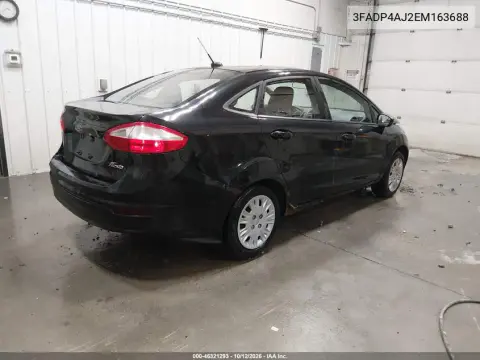 2014 Ford Fiesta S VIN 3FADP4AJ2EM163688 фото 5