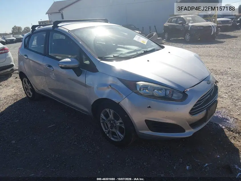 2015 Ford Fiesta Se VIN 3FADP4EJ2FM157188 фото 2