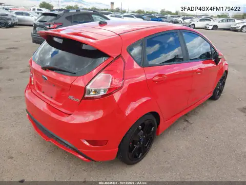 3FADP4GX4FM179422 — 2015 Ford Fiesta, фото 5 с аукциона IAAI, Передняя часть
