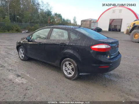 2017 Ford Fiesta Se VIN 3FADP4BJ1HM129843 фото 4