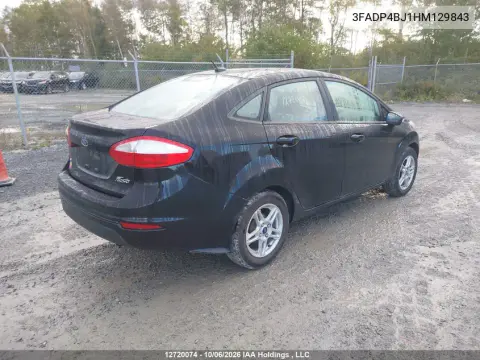 2017 Ford Fiesta Se VIN 3FADP4BJ1HM129843 фото 5