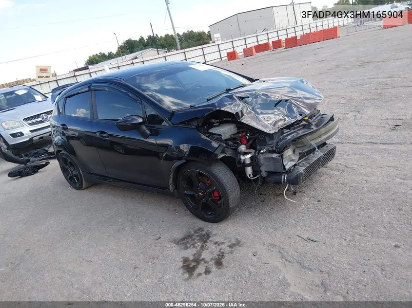 2017 Ford Fiesta St VIN 3FADP4GX3HM165904 фото 2