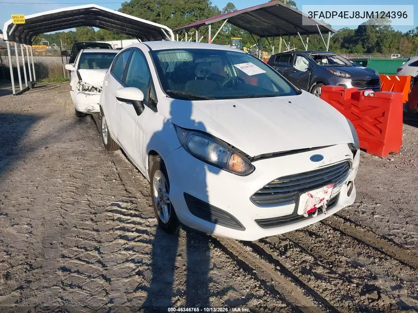 2018 Ford Fiesta Se VIN 3FADP4EJ8JM124396 фото 1