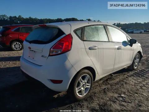 2018 Ford Fiesta Se VIN 3FADP4EJ8JM124396 фото 4