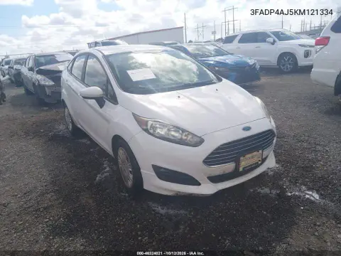 2019 Ford Fiesta S VIN 3FADP4AJ5KM121334 фото 2