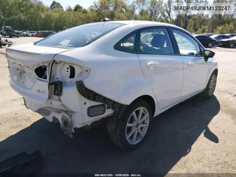 2019 Ford Fiesta Se VIN 3FADP4BJ0KM123247 фото 5
