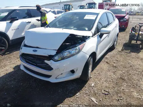 3FADP4AJ4KM128906 — 2019 Ford Fiesta, фото 3 с аукциона IAAI, Передняя часть