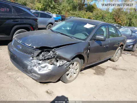 2006 Ford Five Hundred Sel VIN 1FAFP24116G173827 фото 3