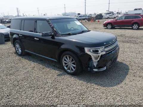 2FMGK5D80EBD24217 — 2014 Ford Flex Limited, Передняя часть (Front End), фото до ремонта