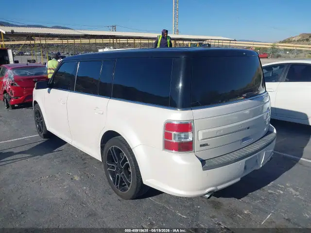 2FMGK5C84EBD41104 — 2014 Ford FLEX SEL, фото 3 с аукциона IAAI 30.09.2026, Передняя часть справа